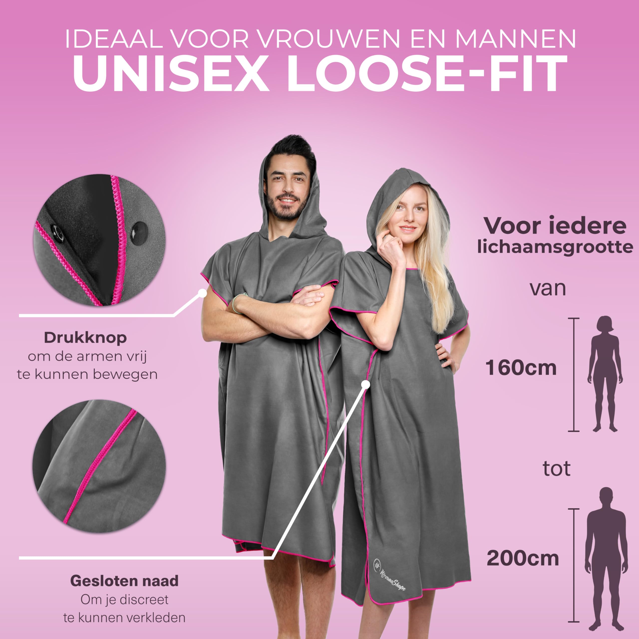 COR Surf Poncho Omkleedhanddoekbadjas met capuchon en voorzak | Dikke sneldrogende microvezel wetsuit poncho handdoek voor surfen strand, zwembad, zwemmen (Medium, Tribal-Tech