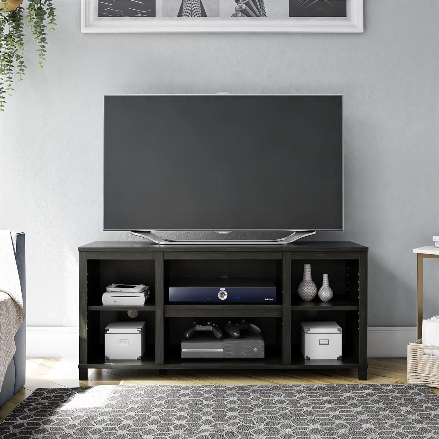 Mainstays Parsons Cubby TV Stand for TVs up to 50"