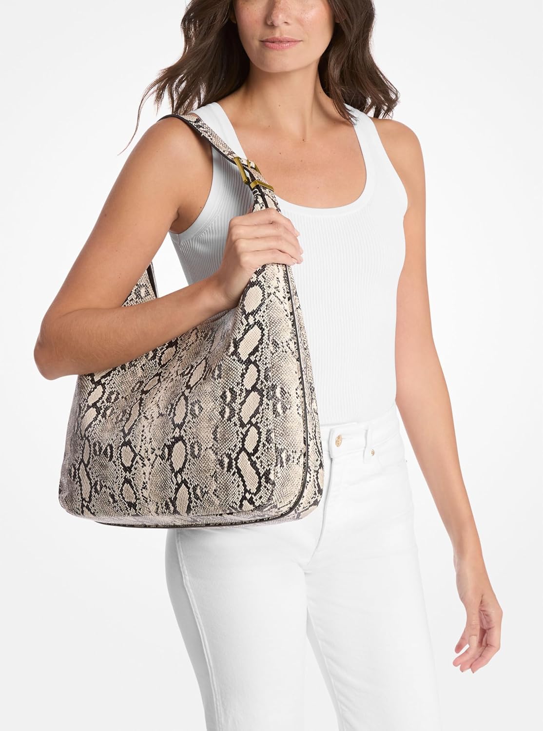 Michael Kors Nolita Large Hobo Shoulder Bag - Image 3