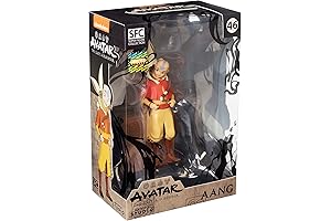 Anime Aang Collectible Figure: The Last Airbender Icon for Home, Office, or Room