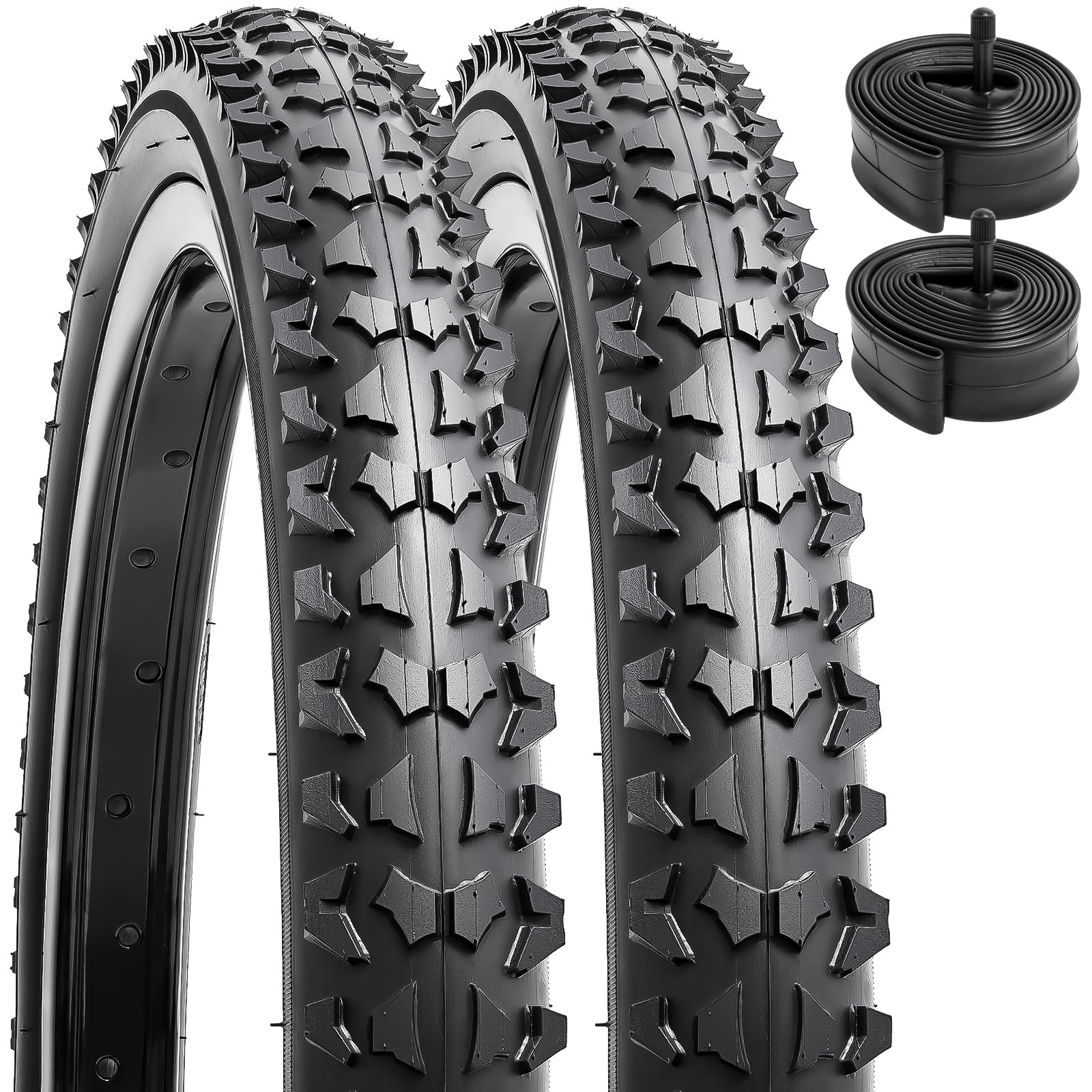 Amazon | YunSCM 2本セット,18 1.95 タイヤ,18x1.95 53-355 自転車