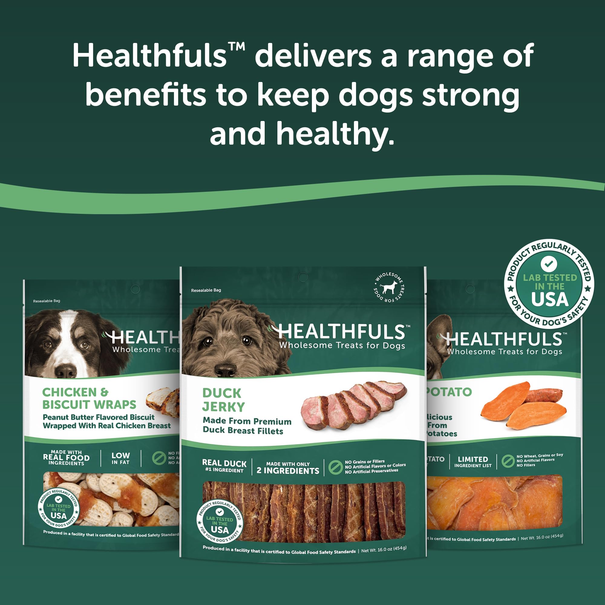 Westminster Pet Products 08222 Wag N Tails, LB, cecina de pato, golosinas para perros