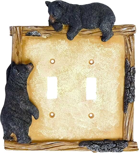 bear light switch cover plate