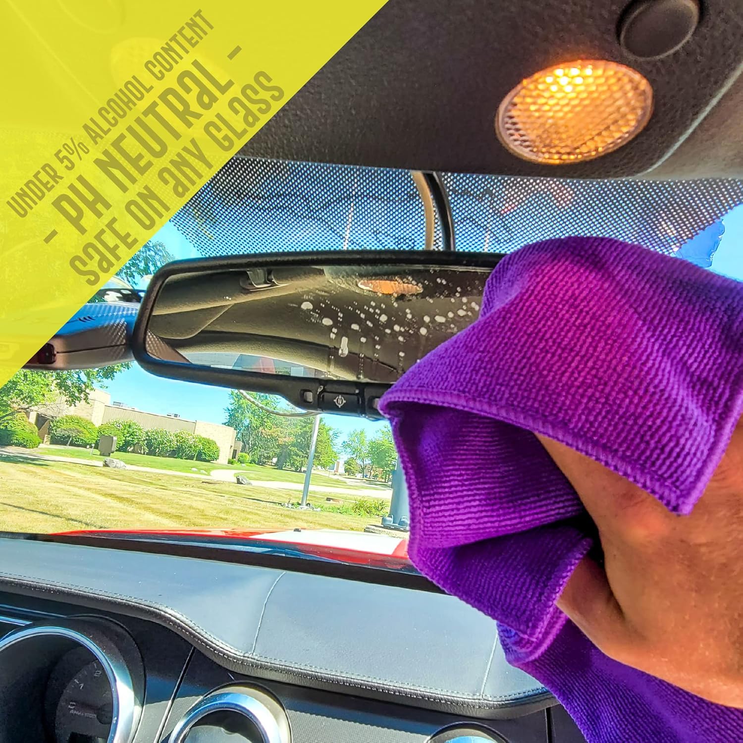 Buy Ultra Clarity Auto Windshield & Glass Cleaning Spray Kit, 18 oz