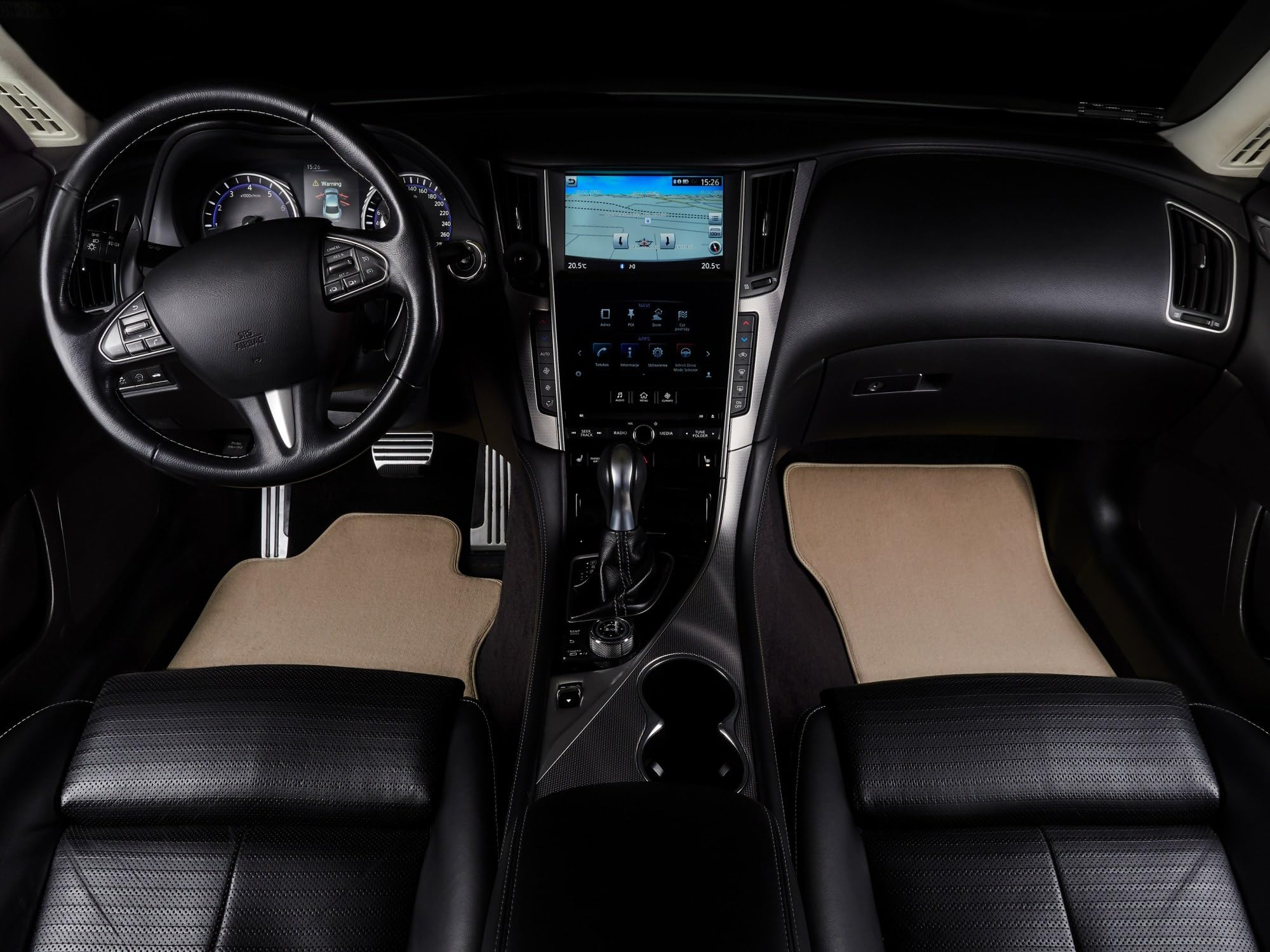 Set Tappetini in Moquette su Misura compatibile con Volkswagen ID.7 2023-