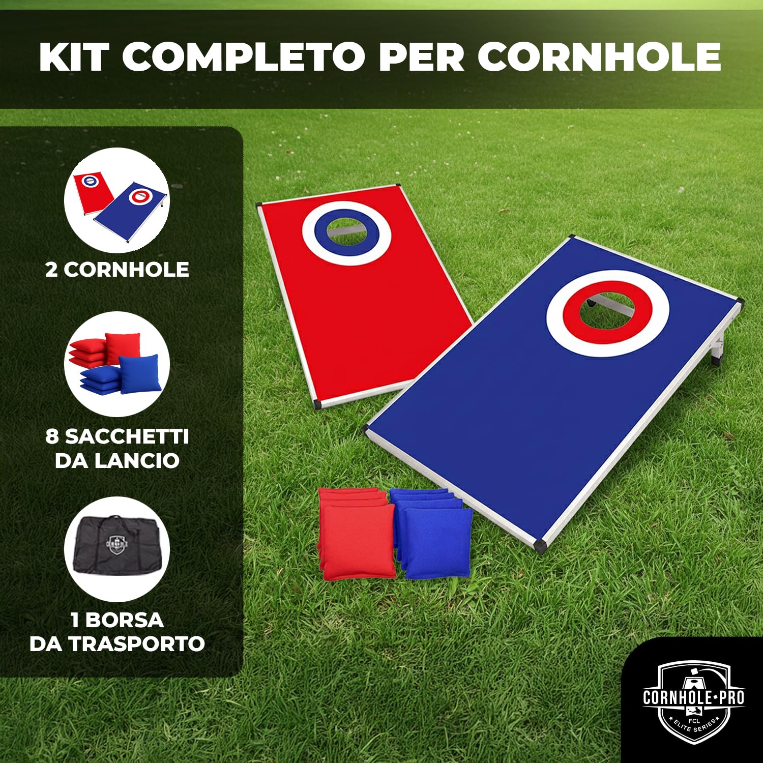 Cartello Stradale Vintage In Alluminio – 76x17 Cm – Cornhole Sign – Decorazione Da Parete Per Interni/Esterni – Fatto In USA - 4