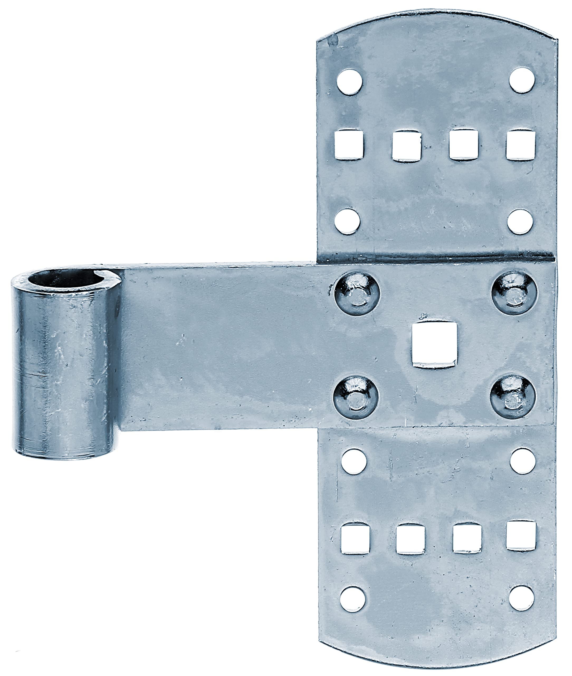 Alberts 315016 Cross Ligament Shutter Hinges and Clamps, Silver, Steel