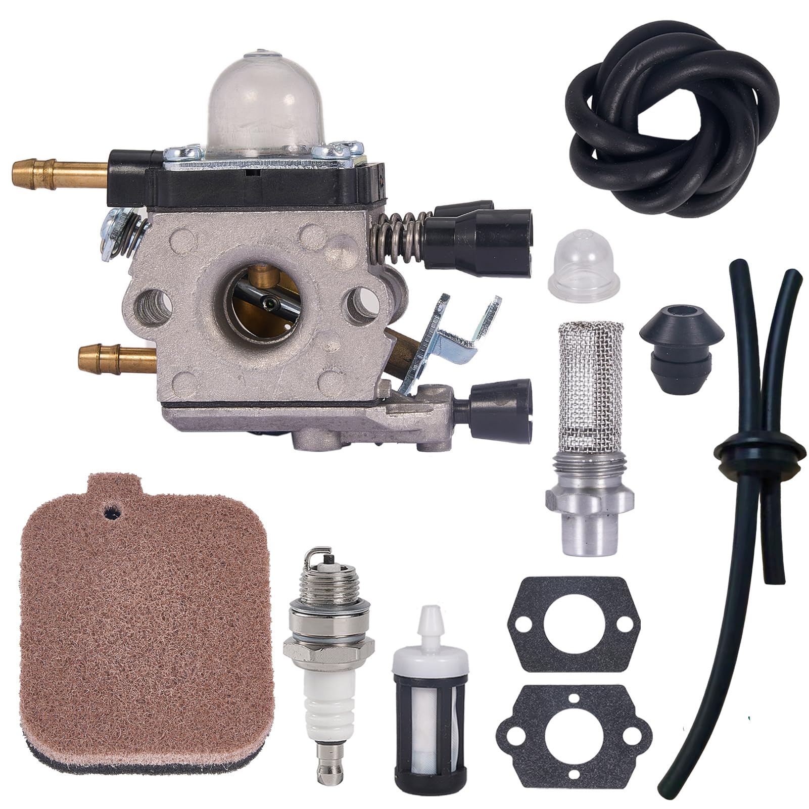 Mikatesi C1Q-S68G BG55 Carburetor for STIHL BG45 BG46 BG55 BG65 BG85 SH55 SH85 BG55C BG55Z BG65DZ BG85C BG85DZ Leaf Blower Parts Replace C1Q-S68 4229 120 0606 Carb
