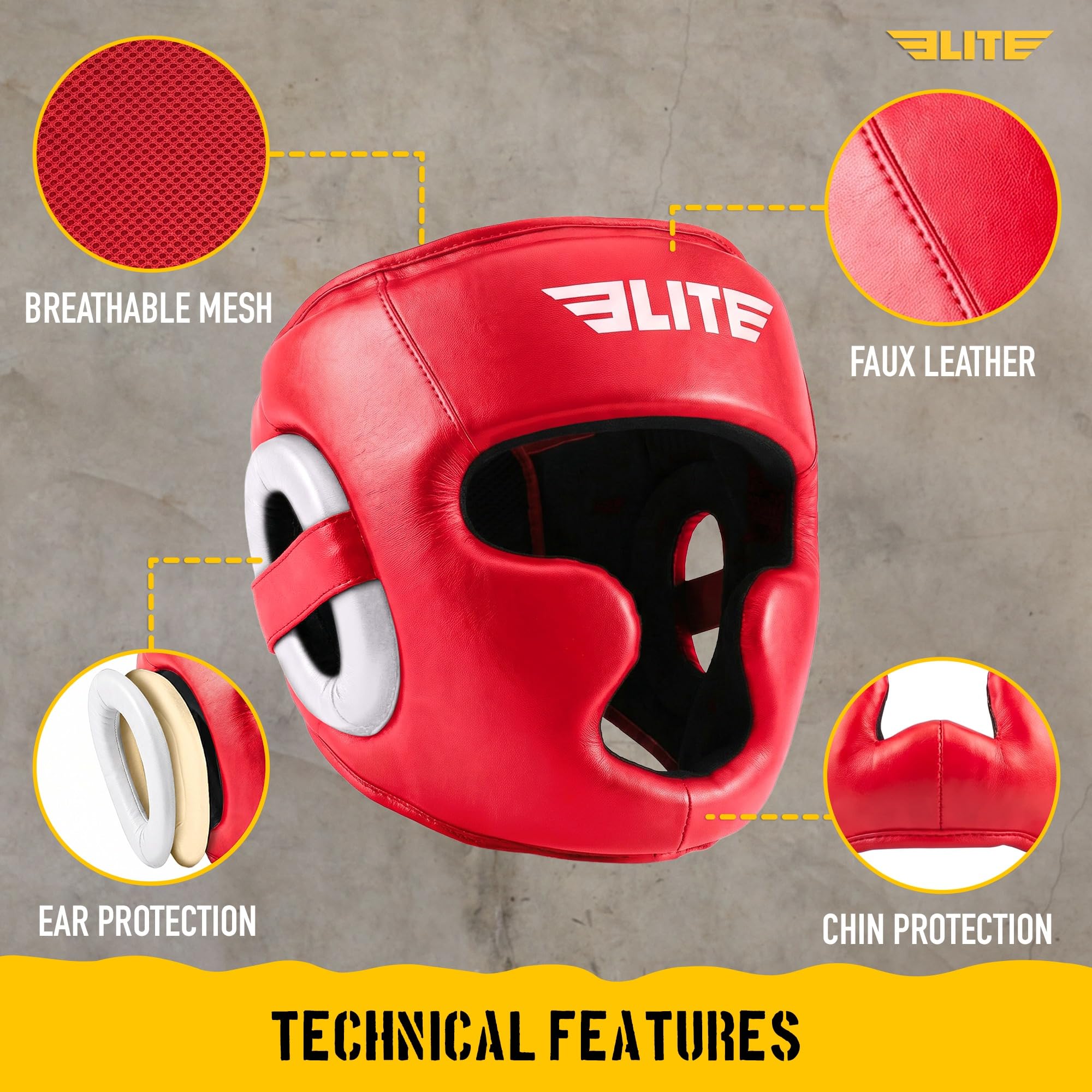 Amazon | Elite Sports ベストボクシングヘッドギア トレーニング