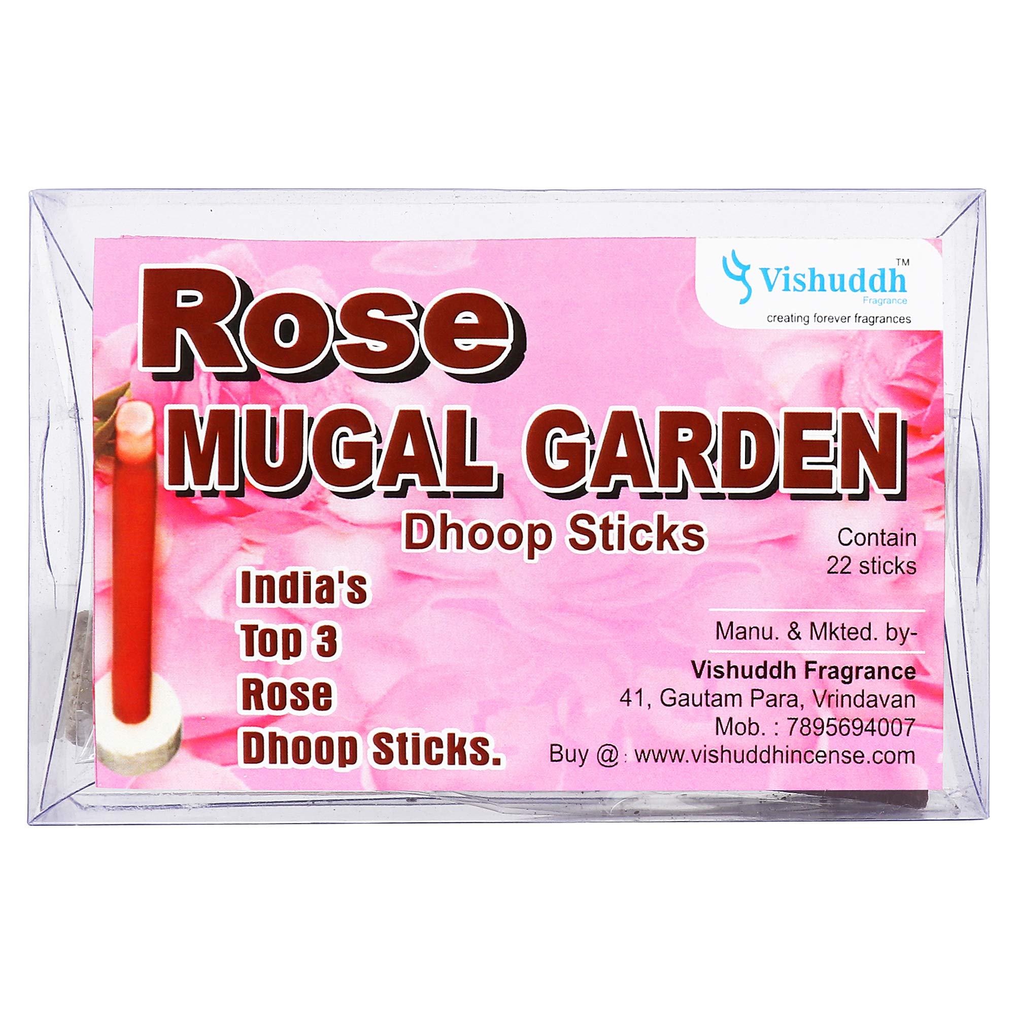 Rose Mugal Garden Dhoop Sticks