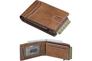 Card Wallet For Men Slim: Smart Wallet with RFID Protection