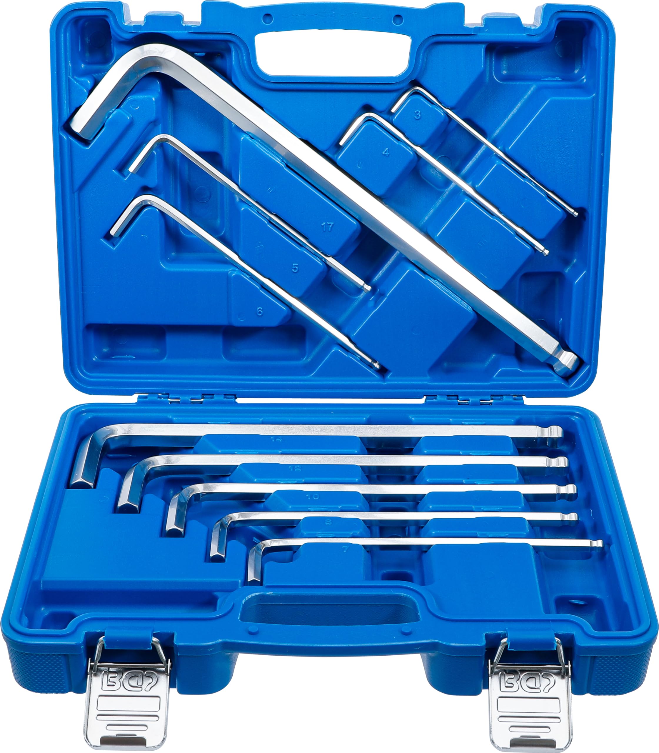 BGS 795 | Allen Key Set | "Max" | Inner Hex 3 - 17 mm | 10 Pieces