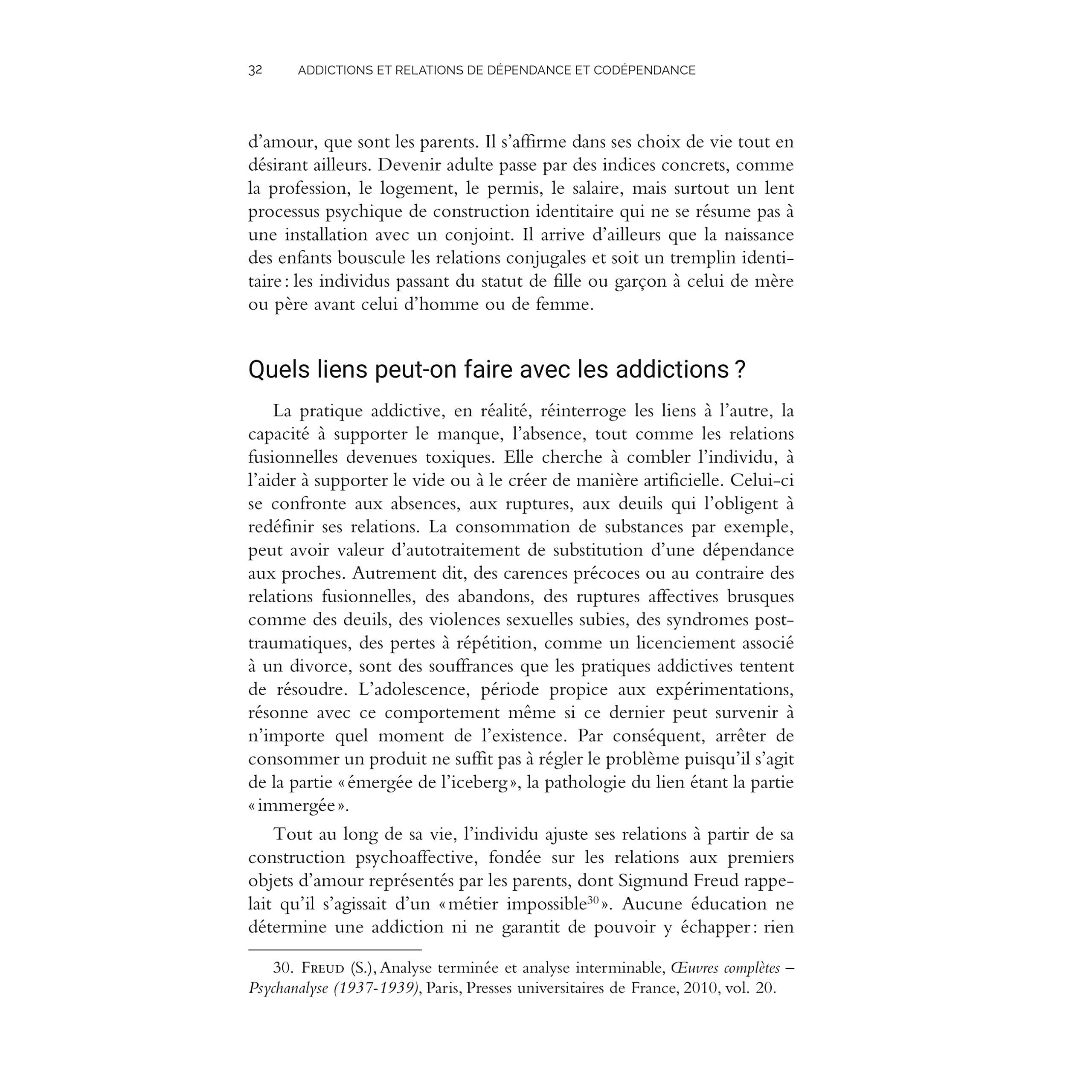 Addictions et relations de dépendance et codépendance: Guide à l'usage des étudiants et des professionnels
