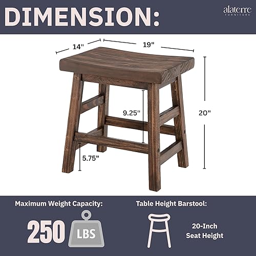 Miniatura 23 de Alaterre Furniture Pomona - Escritorio de estudio industrial de 48 pulgadas con parte superior de madera de pino maciza, 2 estantes abiertos y marco