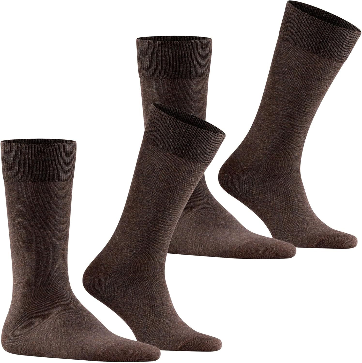 FALKE Men's Happy 2-Pack Dress Socks, Stripe Pattern, Business Casual