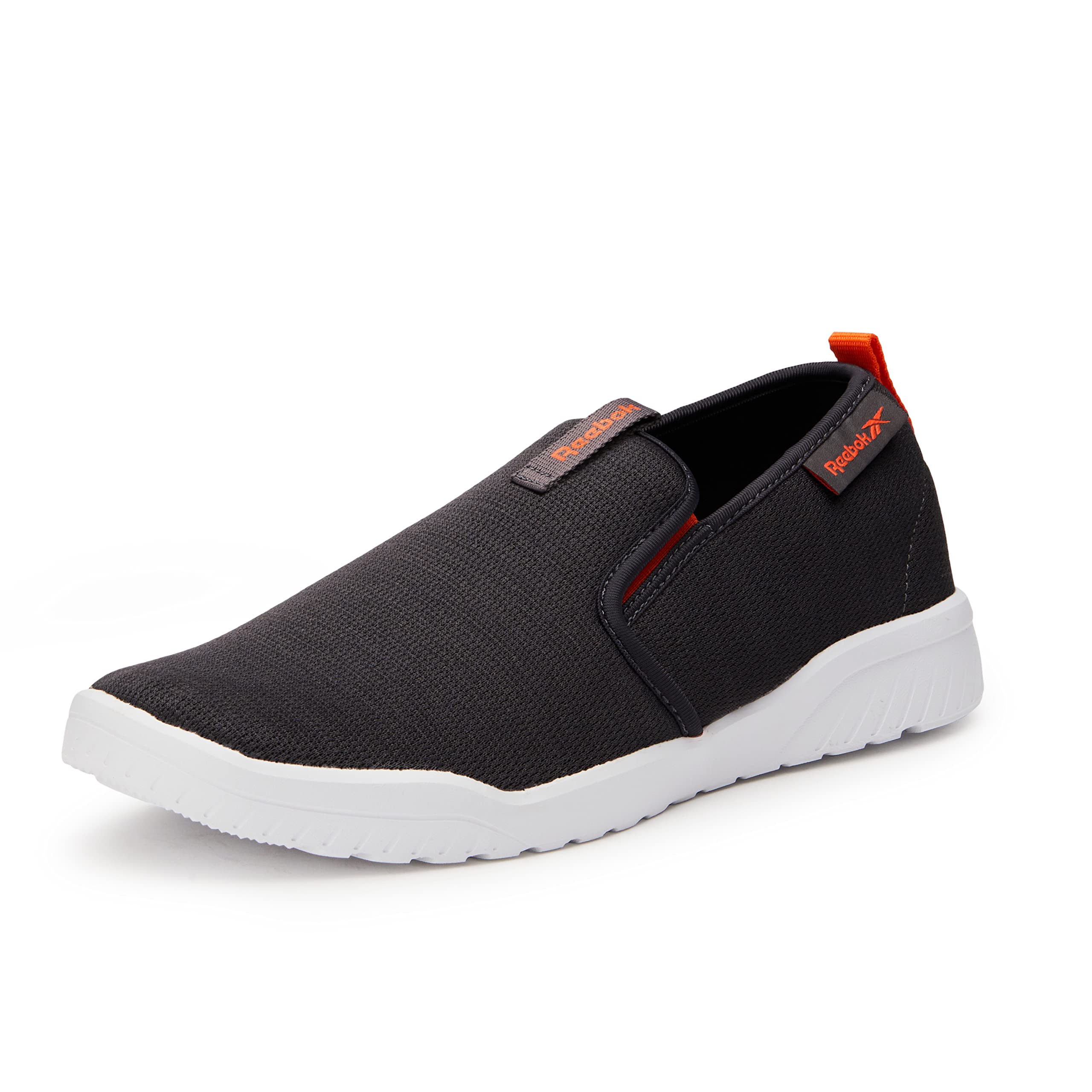 Reebok Mens Meccarick Slip On ASH Grey-Pump Orange Walking Shoe-10 Kids UK (EY4124) (B094RX5FM4) Amazon Price History, Amazon Price Tracker
