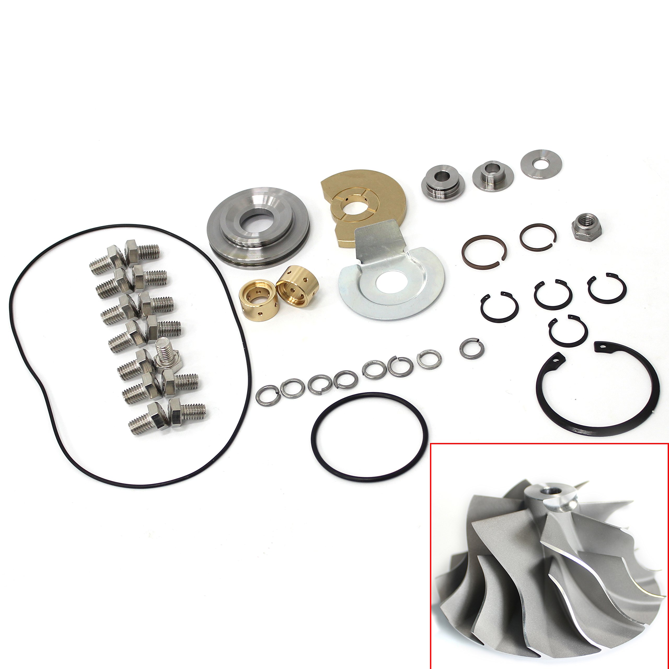 Amazon.com: Repair Rebuild Kit + Compressor wheel for BorgWarner
