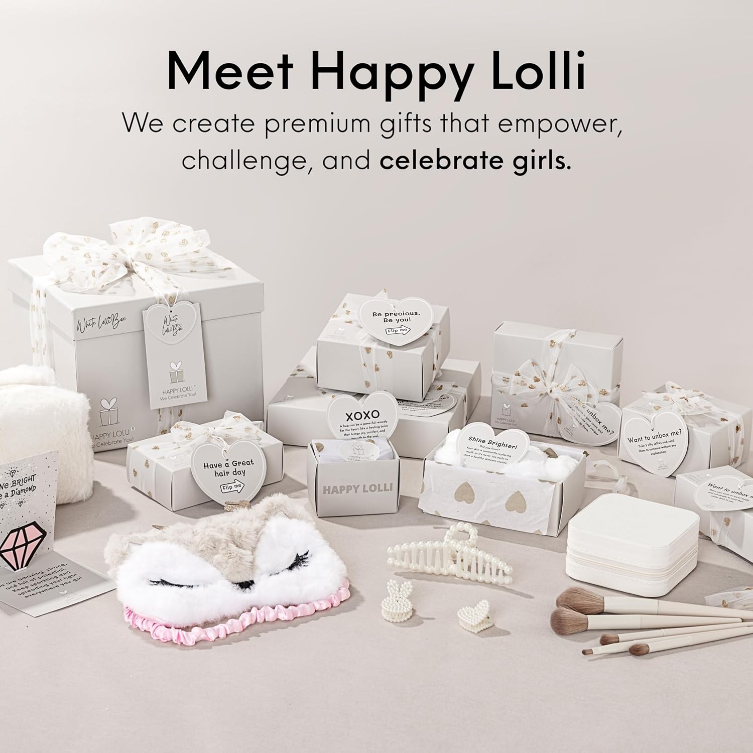 HAPPY LOLLI LolliBox Birthday Gift for Tween & Teen Girls Ages 8–15, Ready to Gift Surprise Box with Empowering Challenges - Image 7