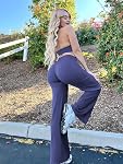 YEOREO Ease Workout Leggings Womens No Front Seam Straight Leggings 29"/ 31.5"/ 33"/ 35" High Waist Buttery Eddiy Yoga Pants