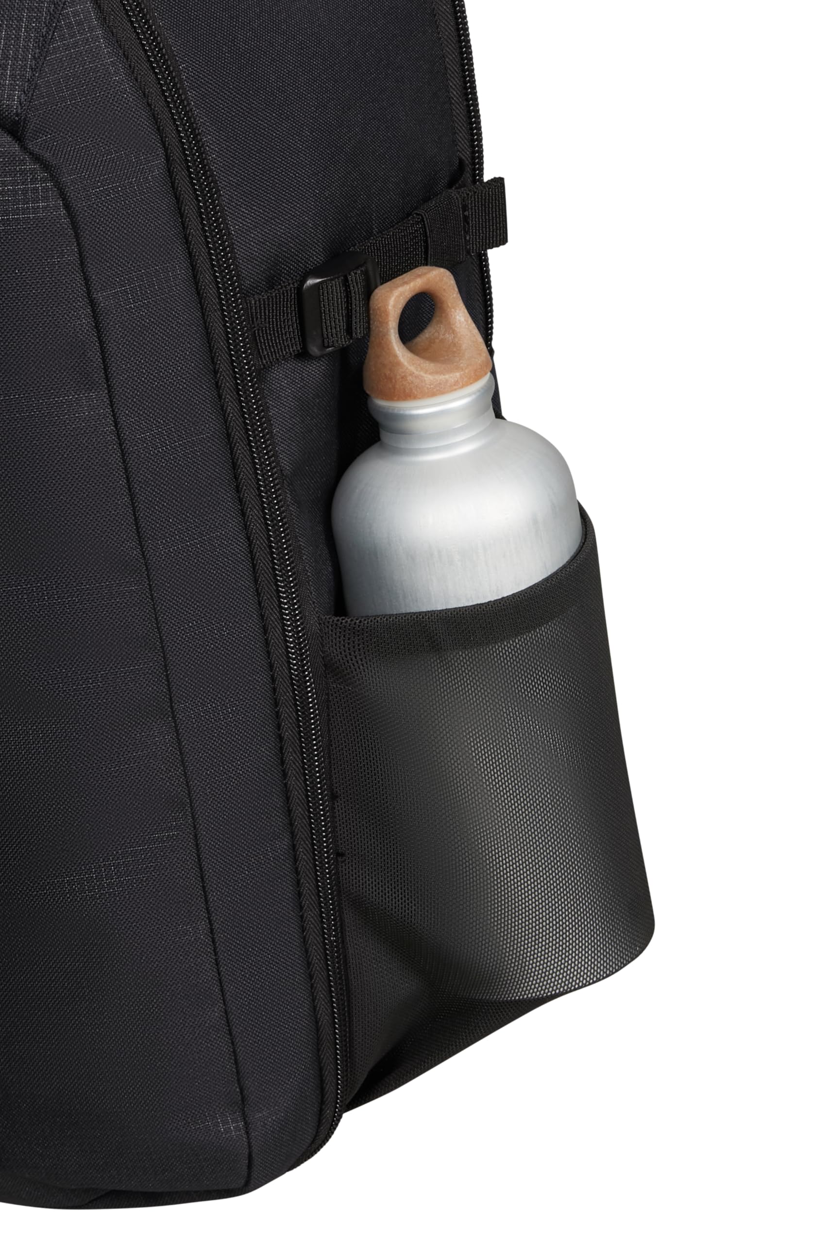 Samsonite Roader - Kabinenrucksack 45x36x20 cm - Handgepäck für EasyJet, Underseat Tasche mit Laptopfach 17.3", 36 L, 0.90 KG, Schwarz (Deep Black)