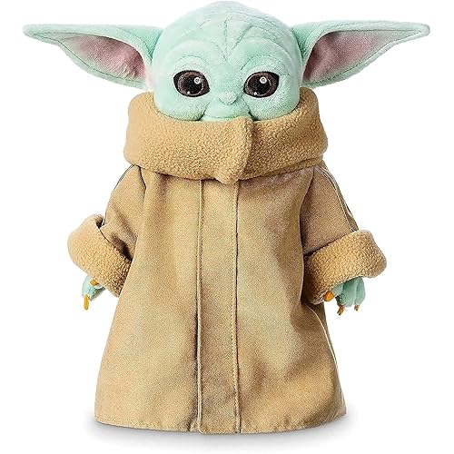 WPOZD Baby Yod Plush Toy,Cute Baby Doll for Child, Suitable for Movie Fans of All Ages,Best Gift for Kids Birthday and Christmas (12inch Doll)