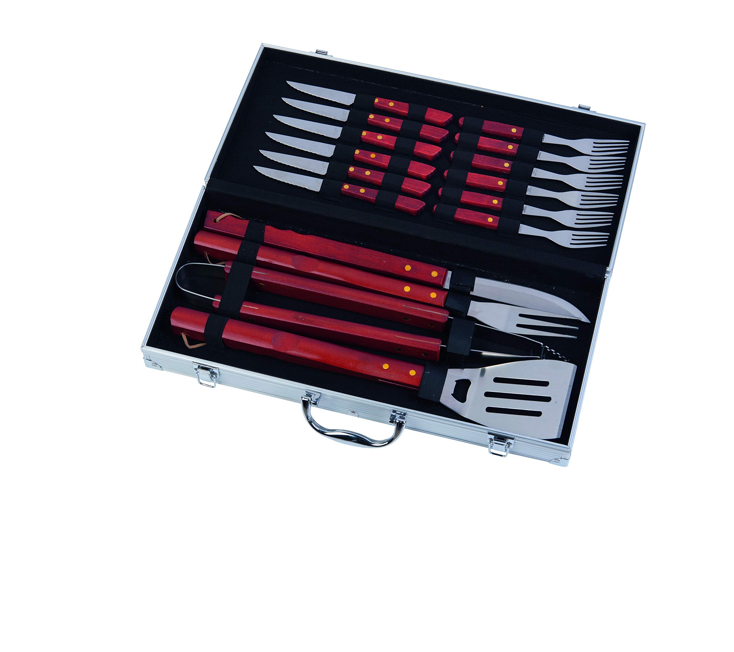 BBQ Collection 45535 - Kit de Utensilios para barbacoas (Acero)