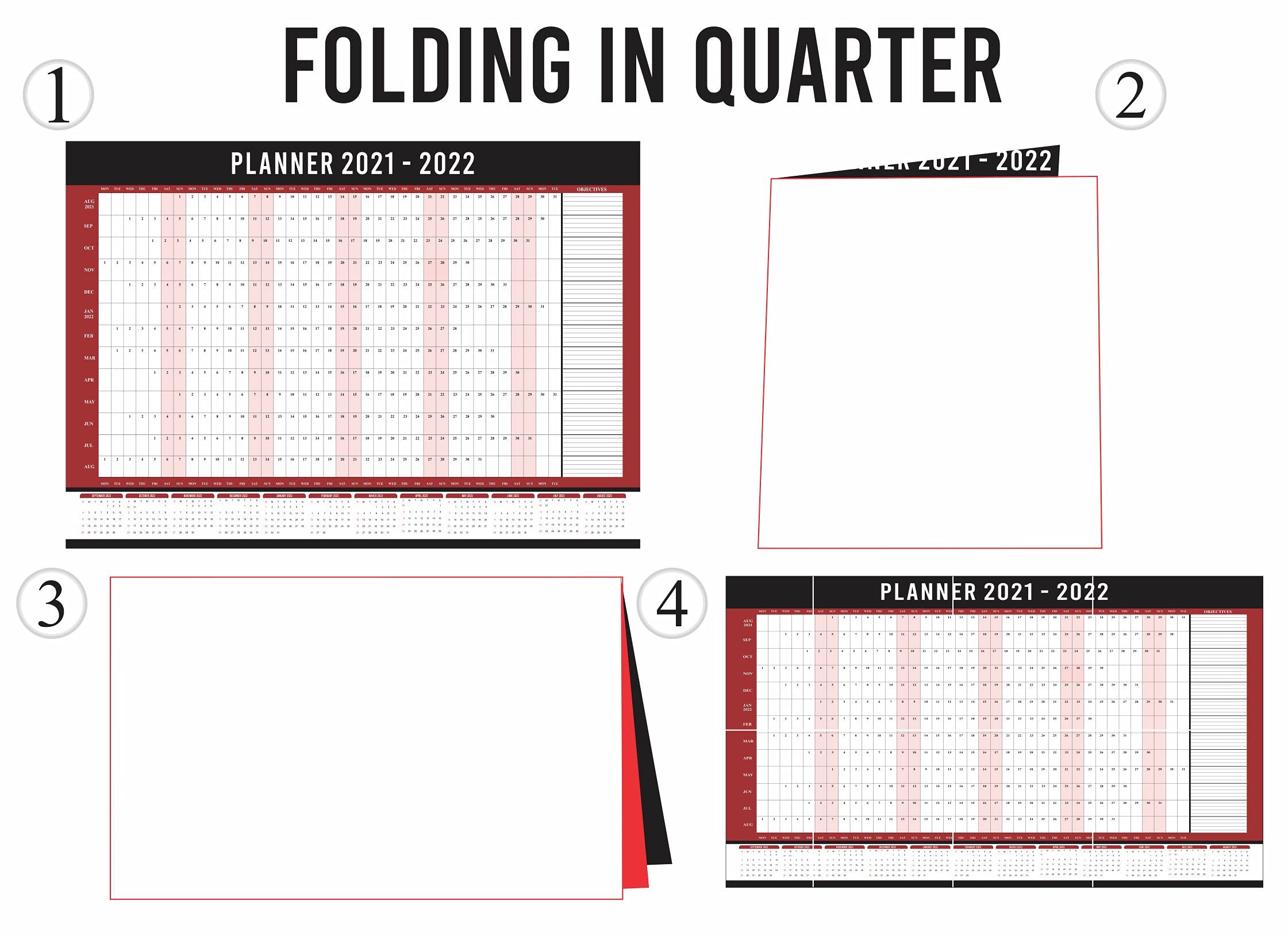 20212022 Wall Planner A1 Size Year Teacher Academic Calendar 2021/2022