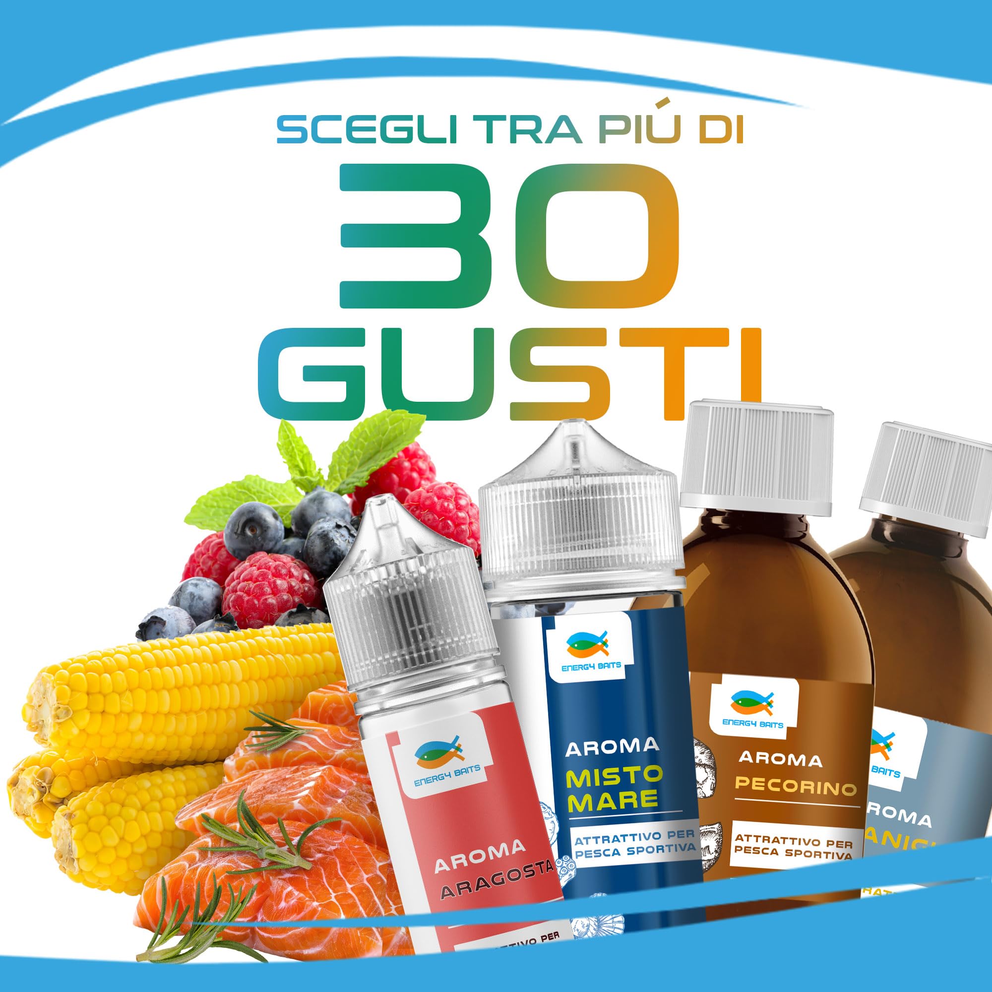 Aroma Granchio per Pesca Sportiva | Attrattivo Liquido da Usare su Pasture, Esche Artificiali e Boiles (utilizzo a Freddo - No Cottura) - Adatto per la Pesca di Mare