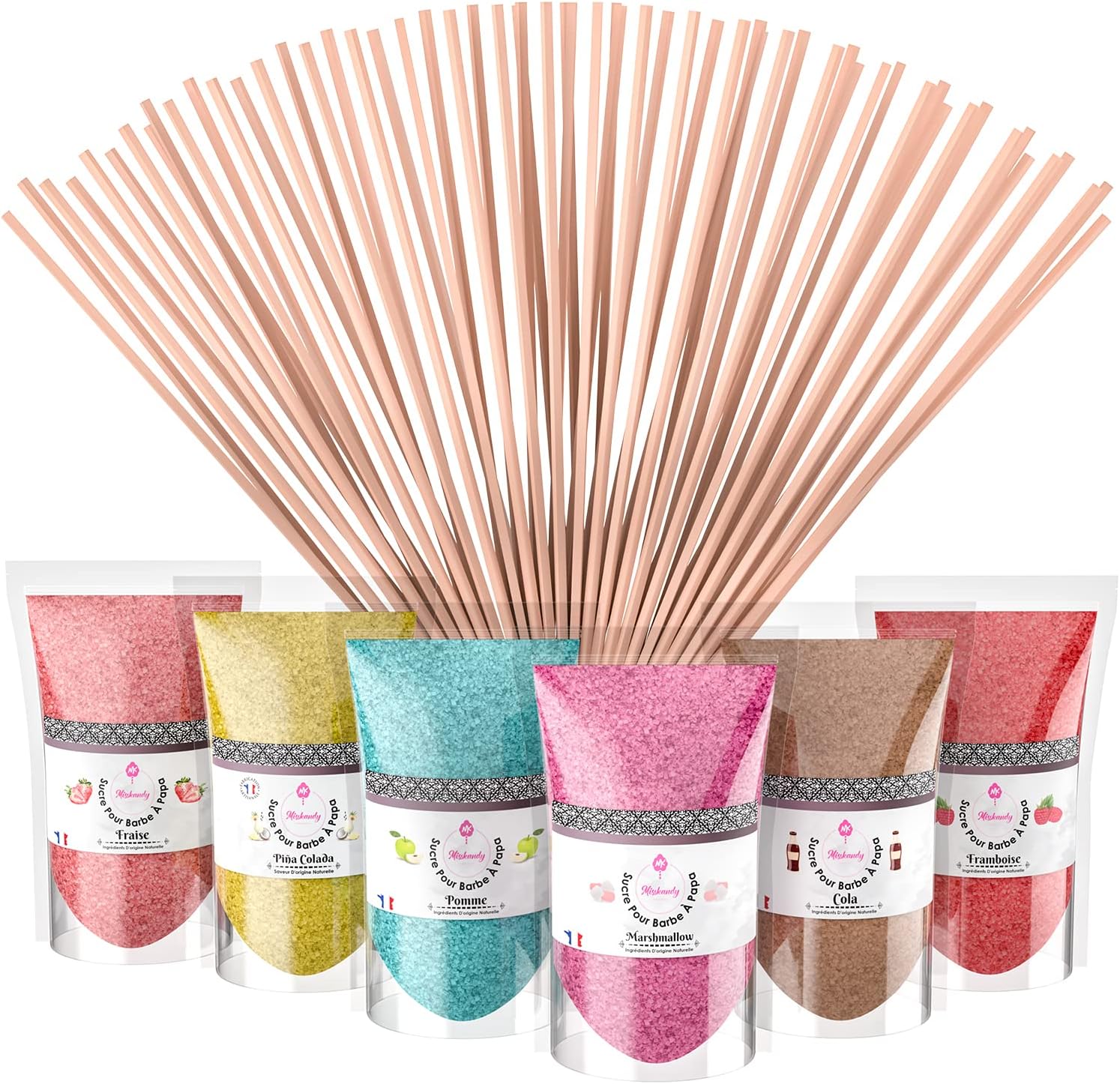 Sucre Barbe à Papa Pour Machine Machine à Barbe à Papa Portable Irishom - 450W Avec Accessoires (plusieurs Coloris) Appareil Barbe à Papa