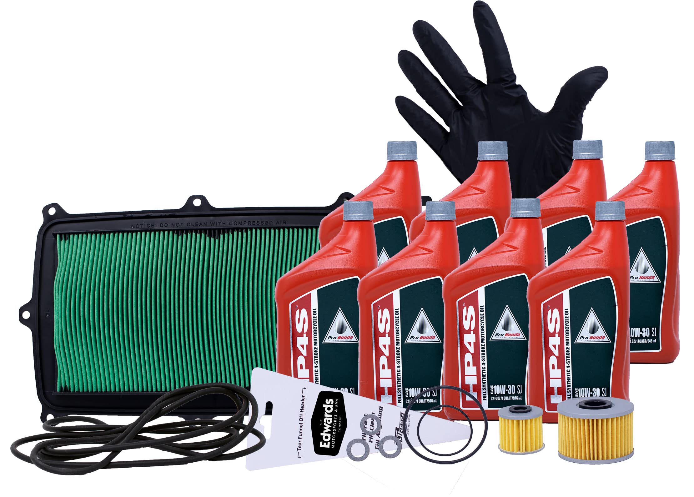 Edwards Full Synthetic Maintenance Oil Kit fits 2019-2024 Honda Talon 1000X Side by Side