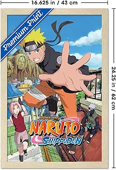 Amazon.com: Trends International Naruto Shippuden - Jump Wall