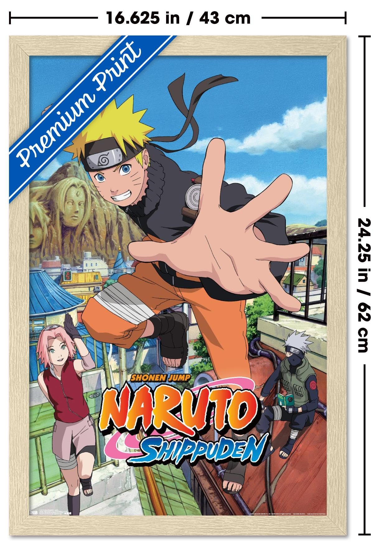 Amazon.com: Trends International Naruto Shippuden - Jump Wall
