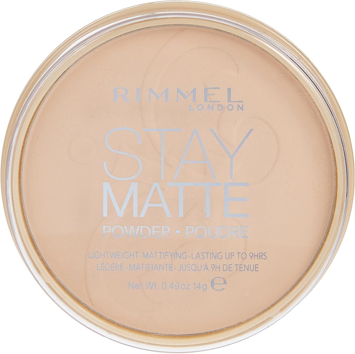 Rimmel Stay Matte Pressed Powder, Silky Beige, 14g (Pack of 2) Silky Beige, pack of 2