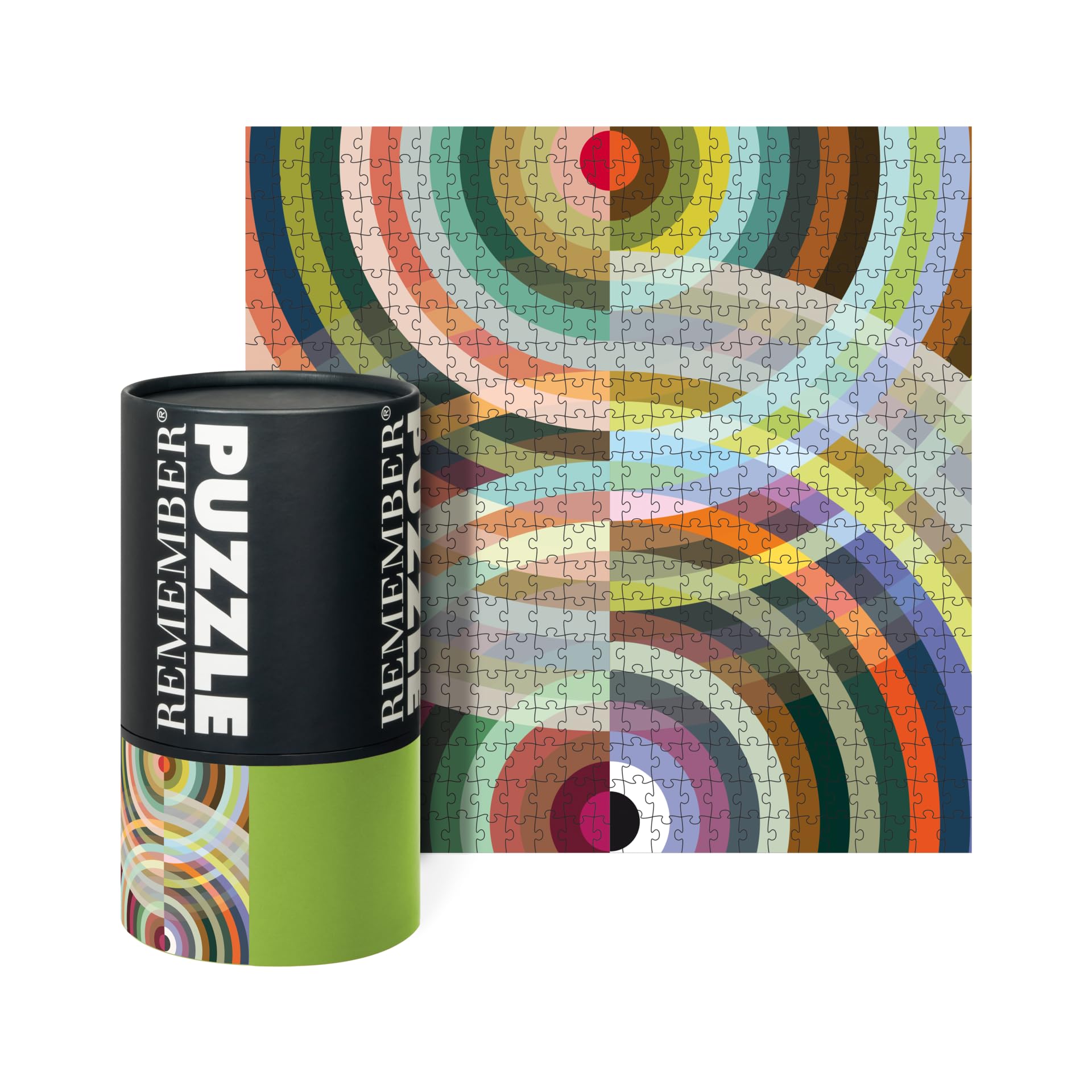 REMEMBER Puzzle Tartan - 500 Teile - 50 x 50 cm - hochwertiges Puzzle