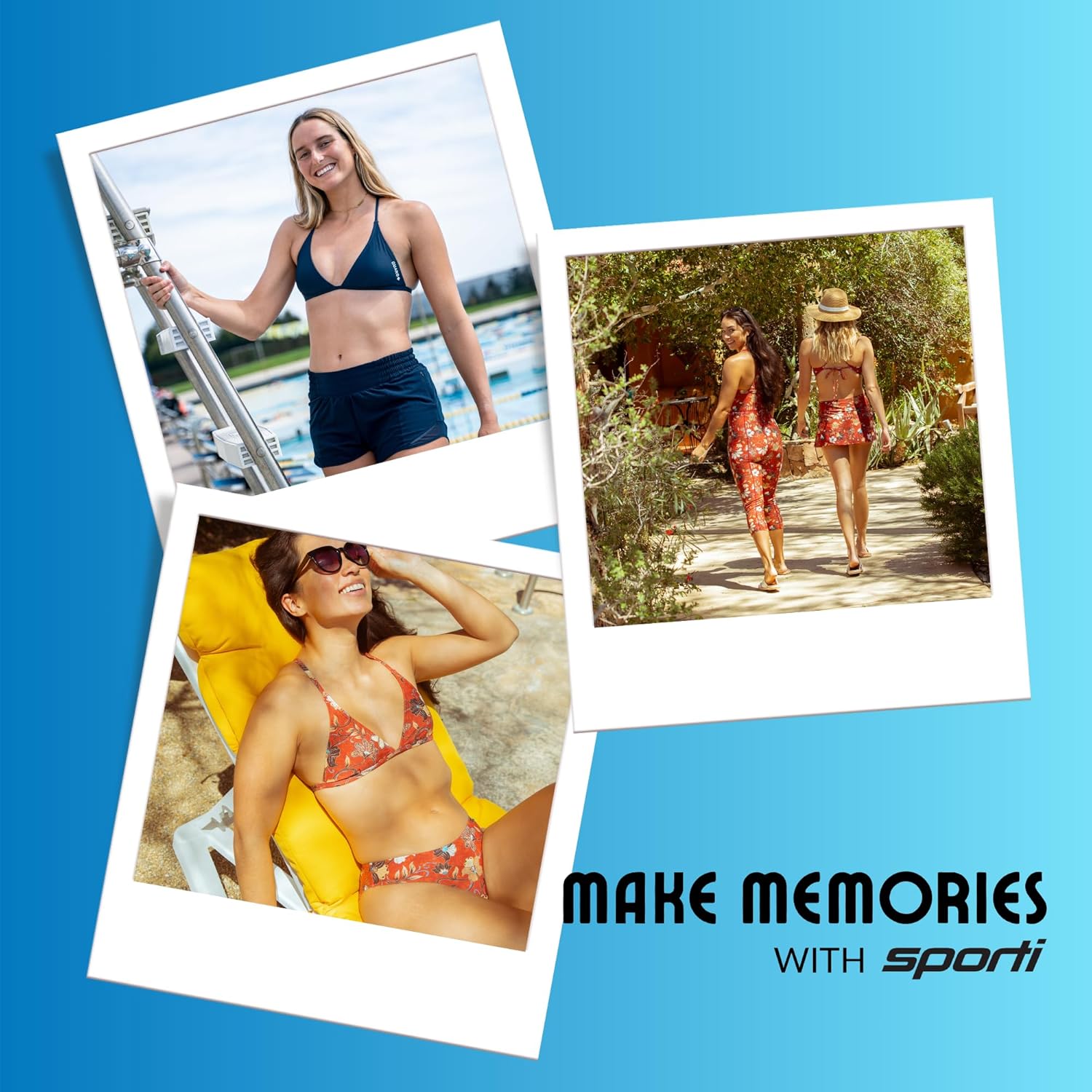 Sporti Active Tie Back Bikini Top - Image 5