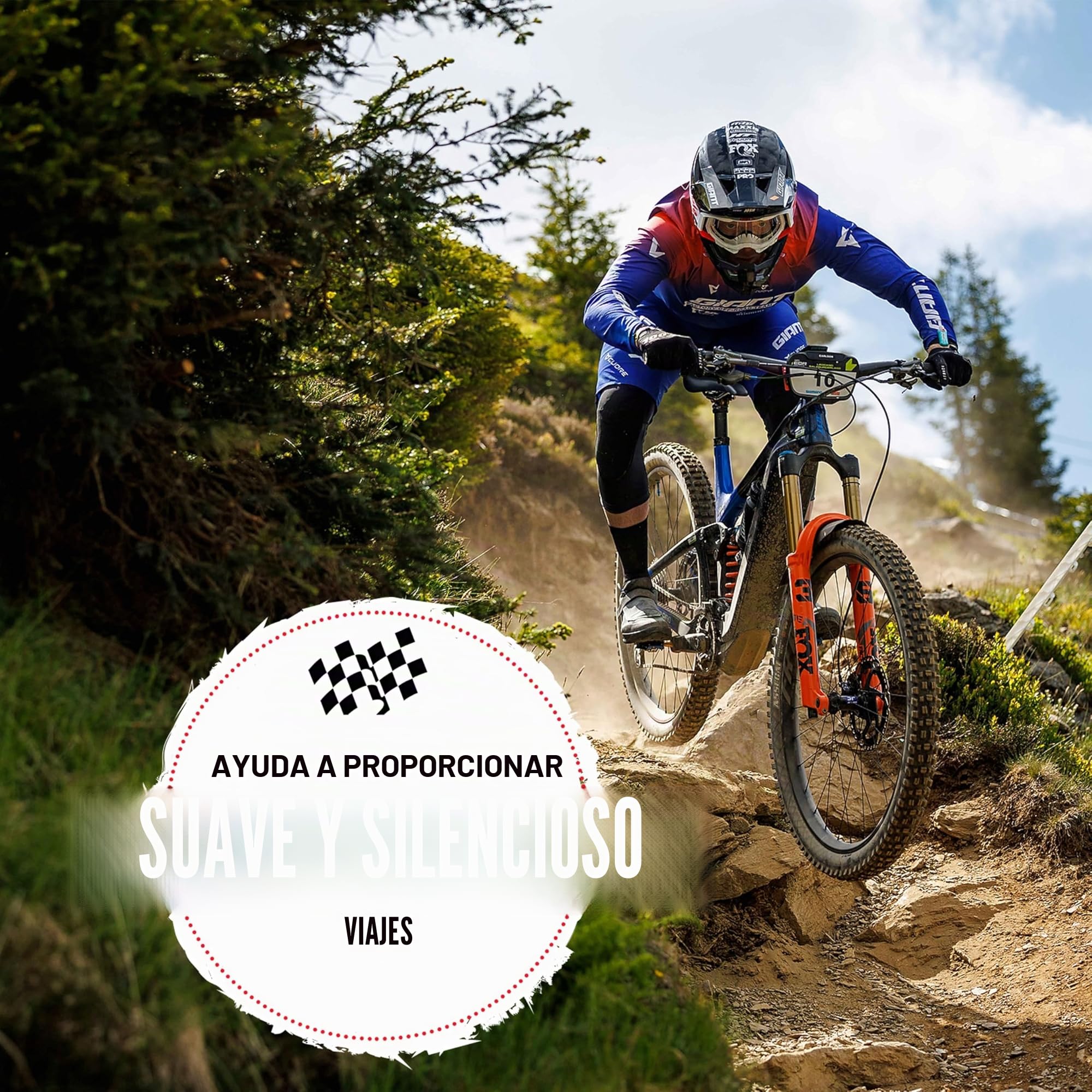 Lubricante MAX para suspensión de Bicicleta en Spray, 266 ml