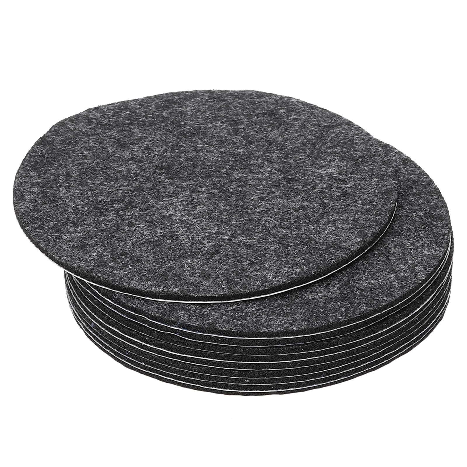 Base de fieltro adhesivo PATIKIL redondo gris oscuro de 2 mm para lámparas de mesa