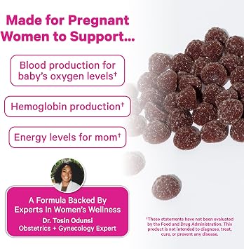Pink Stork Prenatal Nutrition & Iron Bundle | Liquid Prenatal Vitamin with Organic Blend & Iron Supplement with Vitamin C | Energy, Morning Sickness, Focus & Blood Cell Production Support
