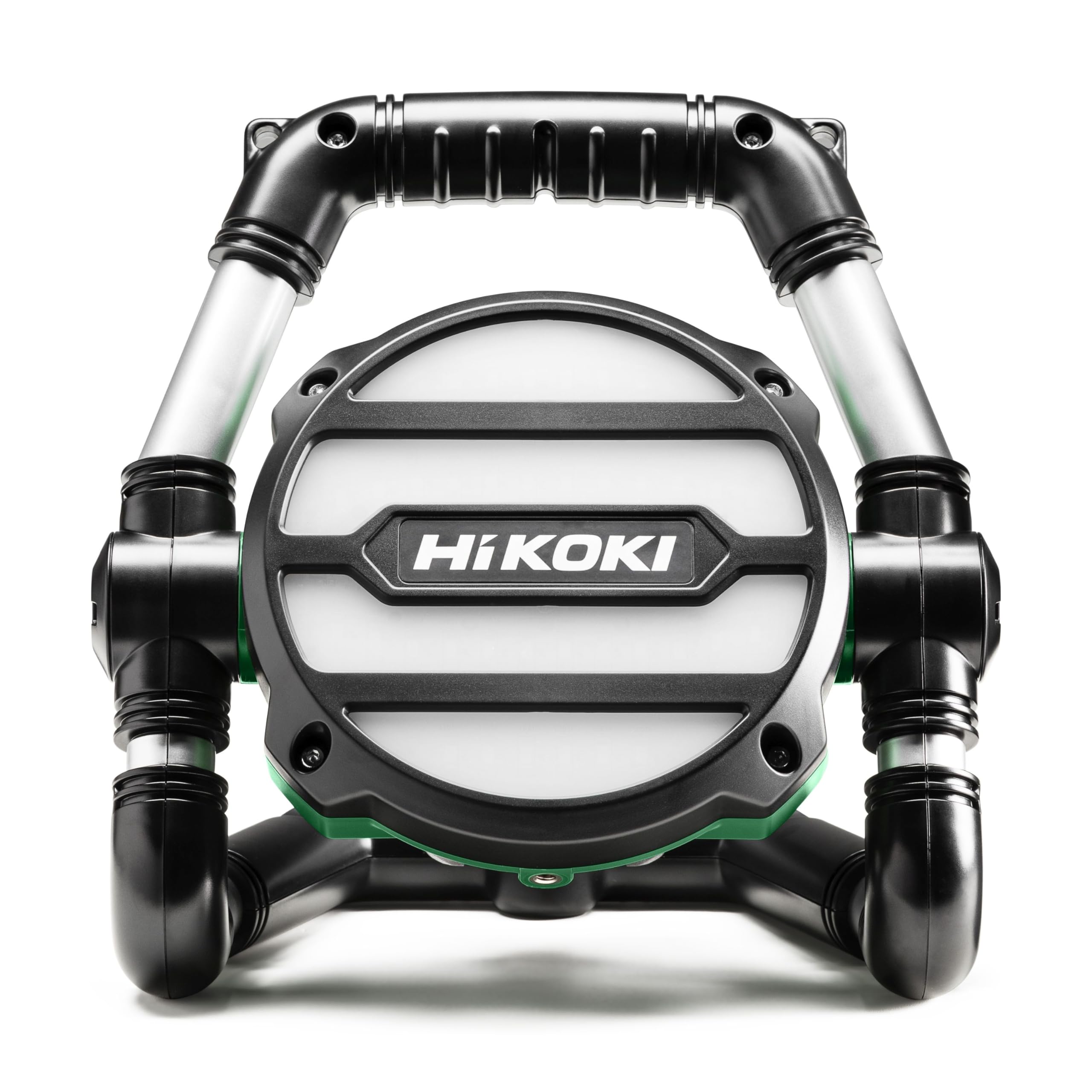 HiKOKI Lampada da Cantiere a Batteria - 18 V, 750 lm, Testa inclinabile a 240°, lunga durata - Leggera e robusta - Senza batteria e caricabatterie