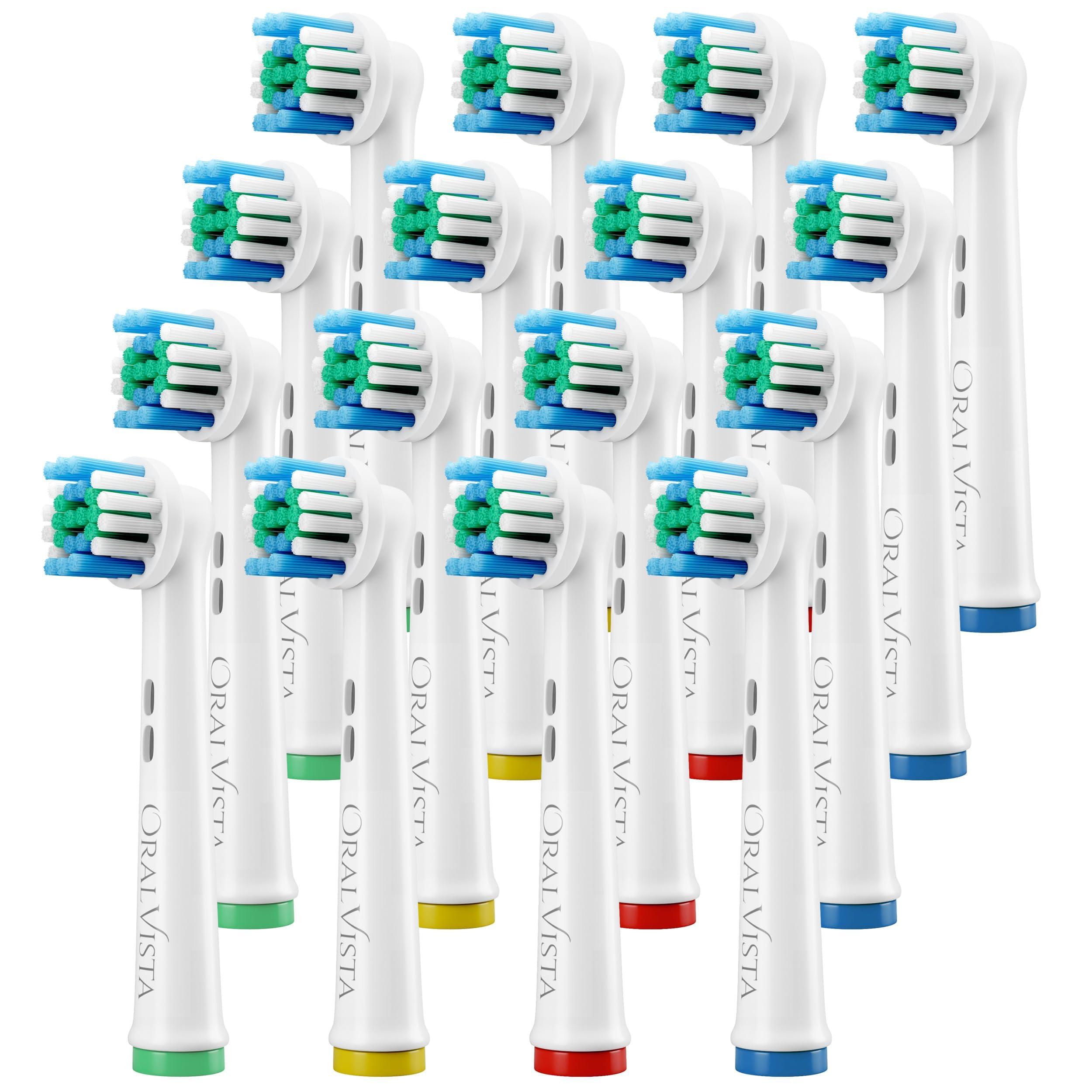 Recambios Cepillos Oral B Compatibles, 8-Pack Cabezales Oral B Compatibles - Limpieza Profunda, Recambio para EncÃas Sensibles Certificado ClimatePartner