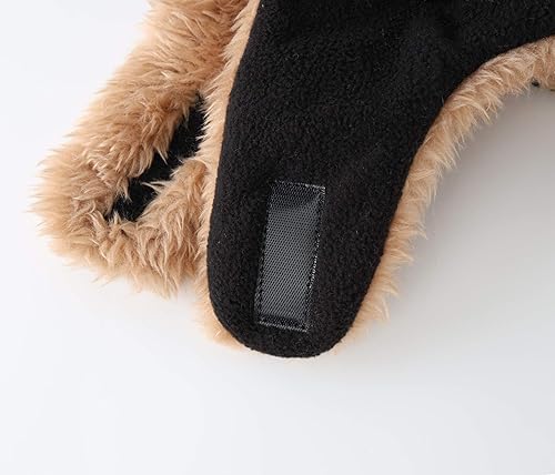 Miniatura 7 de Connectyle Sombrero de invierno para niños pequeños con solapa para las orejas, sombrero cálido