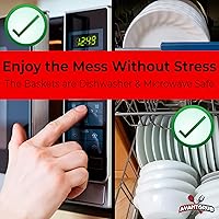 Vista 5 de Combo de cesta de comida rápida negra de estilo retro (12 unidades) y forro rojo a cuadros (120 unidades). La cesta clásica de 11 pulgadas es apta