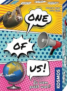 Comprar KOSMOS 683993 One of Us - Juego de Fiesta cooperativo para 3 – 7 Personas a Partir de 8 años, Divertido Juego de Cartas, Juego de Mesa, Juego de Mesa
