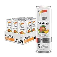 Vista 20 de CELSIUS Fizz Free Blue Razz Limonada, Bebida Energética Sin Azúcar, 12 Onzas Líquidas (Paquete de 12)