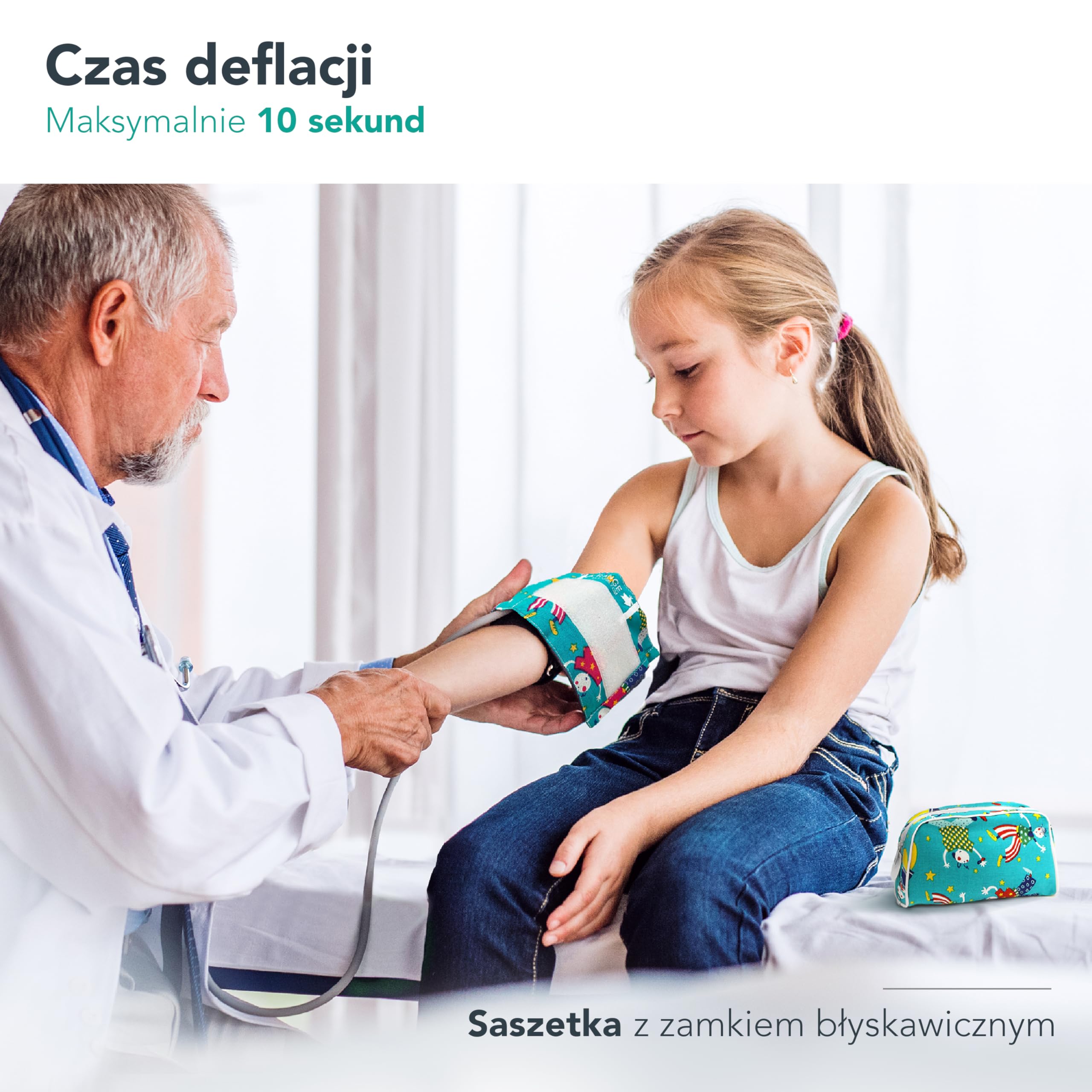 AIESI® Ciśnieniomierz Profesjonalny Pediatryczny aneroid klasyczny model dla dzieci PRECISION A8, 24 miesiące Gwarancji