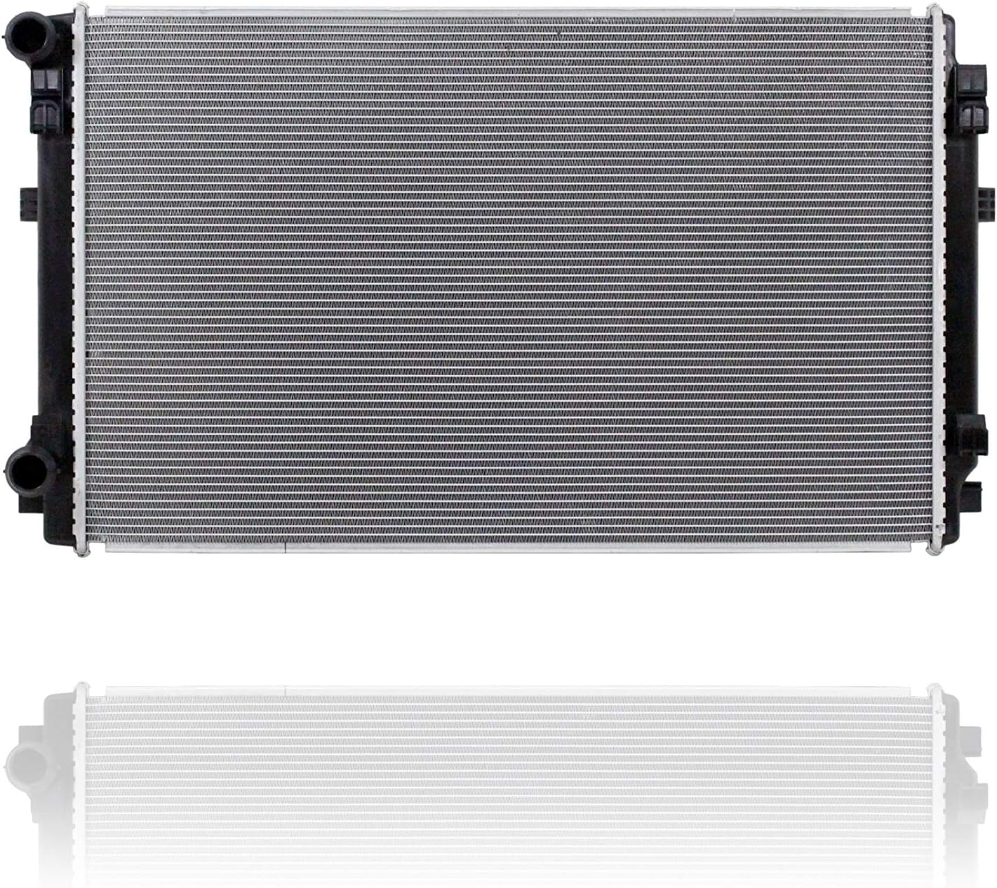Radiator - Cooling Direct Compatible/Replacement for 15-19 VW Volkswagen Golf 2.0L L4 Diesel Engine - Plastic Tank Aluminum Core - 5Q0121251ER