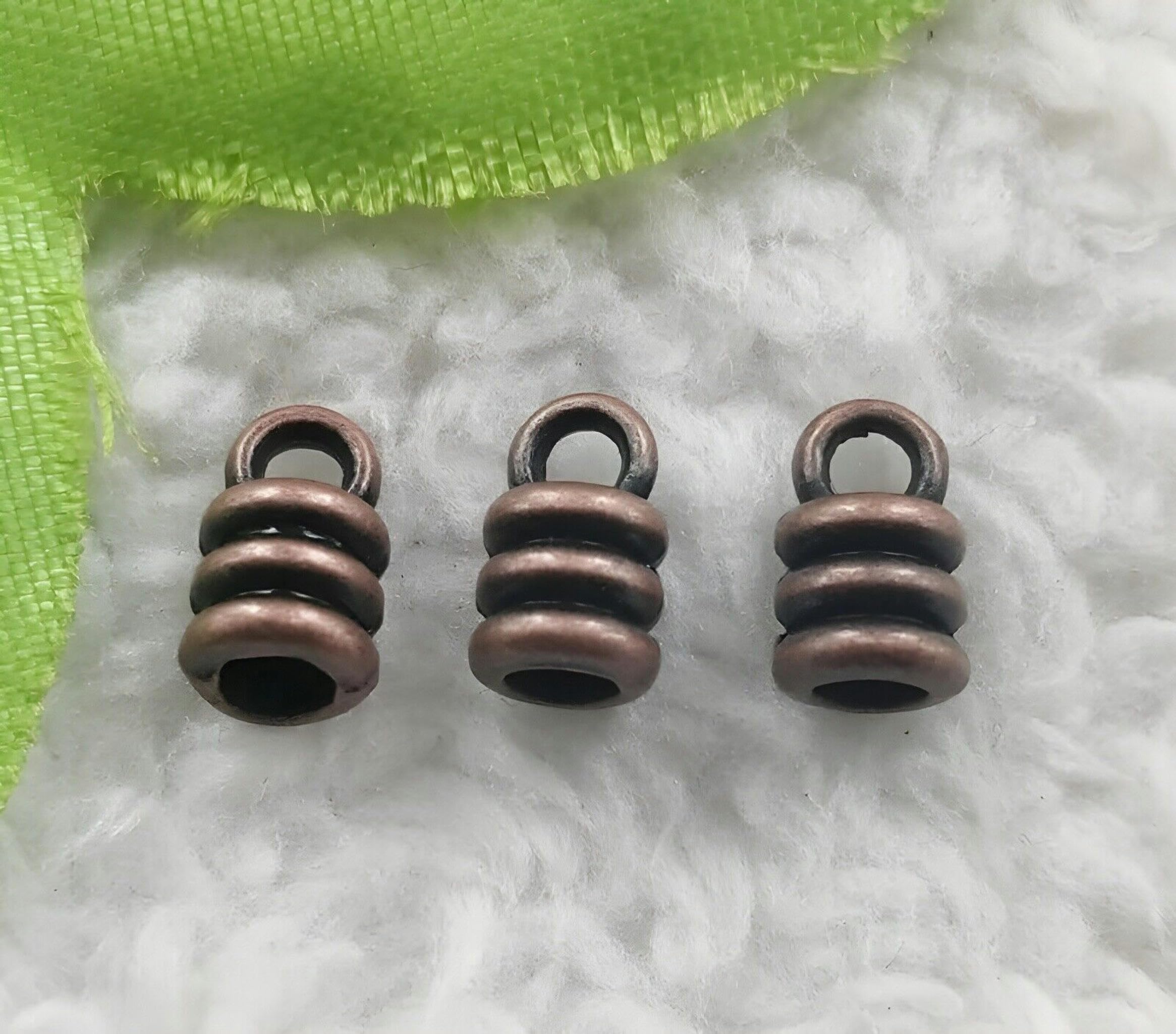 560 pièces de cuivre rouge antique 9x6mm B5042 pour bijoux