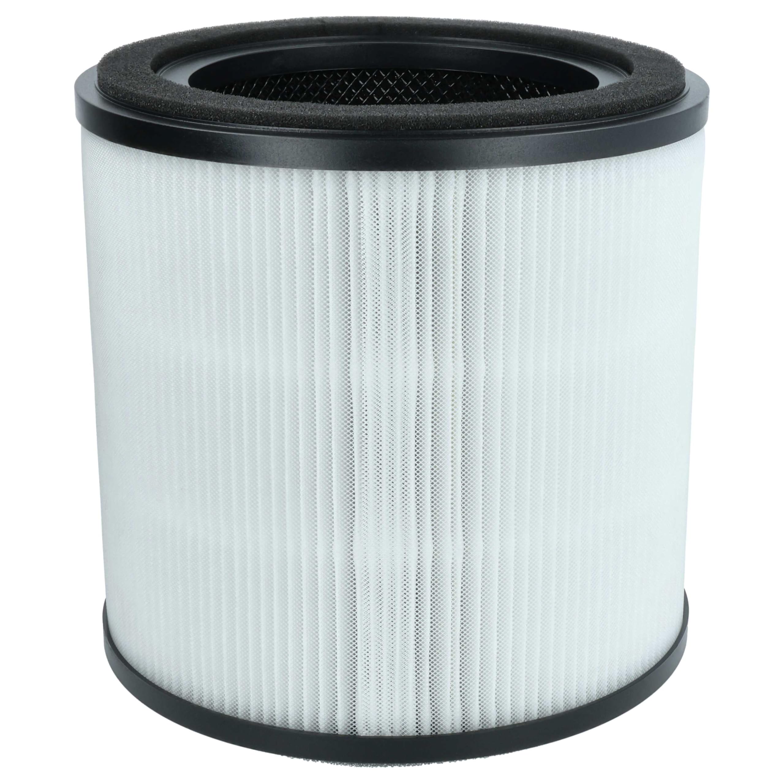 Vhbw Black, White H13 Filter Compatible With Aeg Pure 3000, Pure 5000, Ax3 Air Cleaner - Spare Air Filter