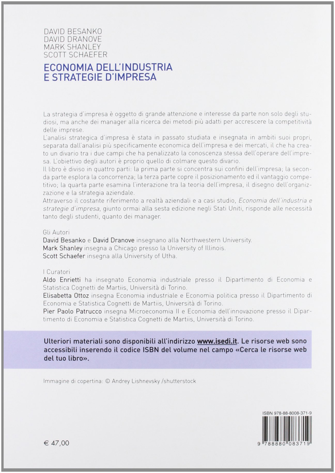 Economia dell'industria e strategie d'impresa