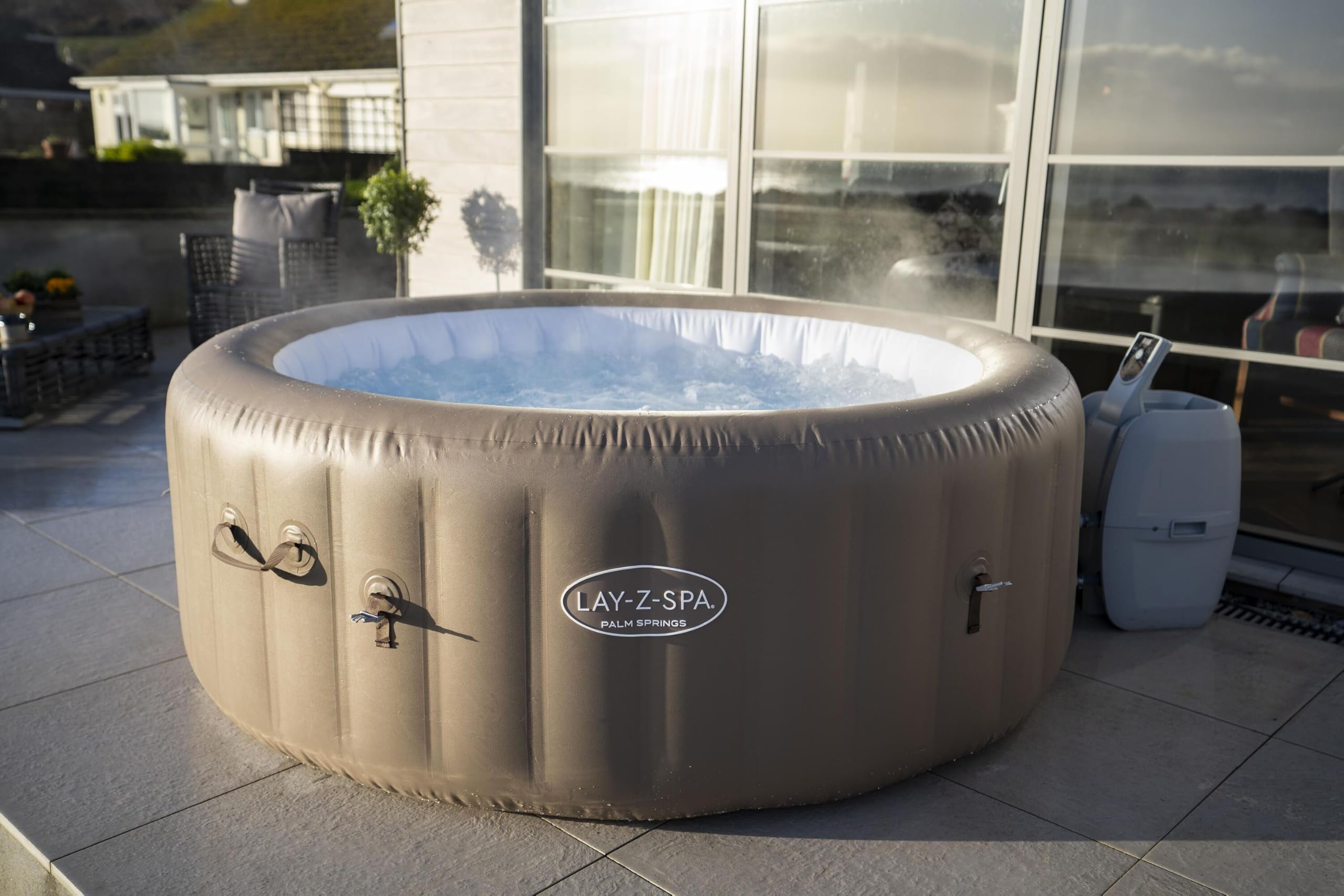 Bestway LAY-Z-SPA® Palm Springs Airjet™ 196 x 71 cm, 4-6 personnes